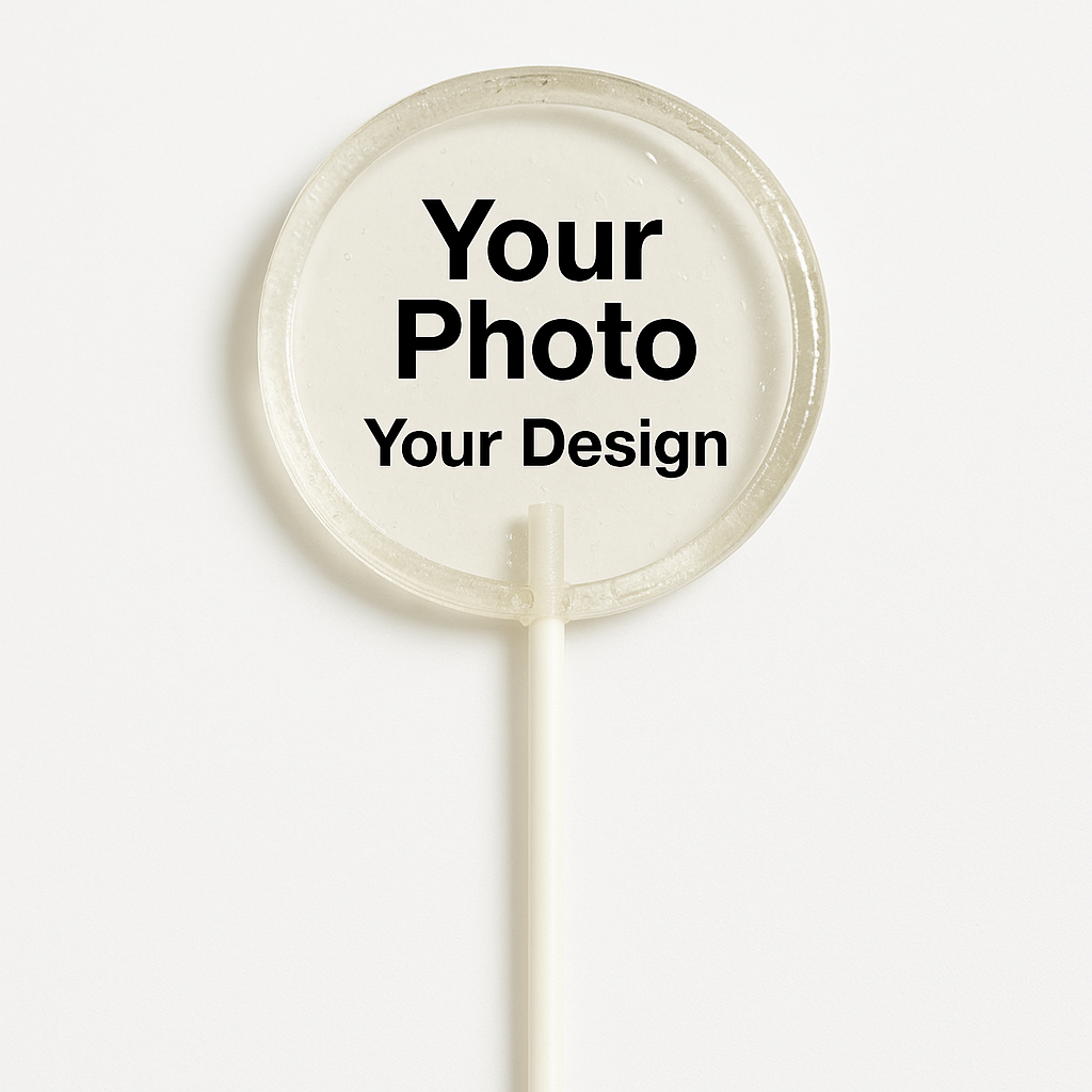 Crystal Inside Image Lollipops