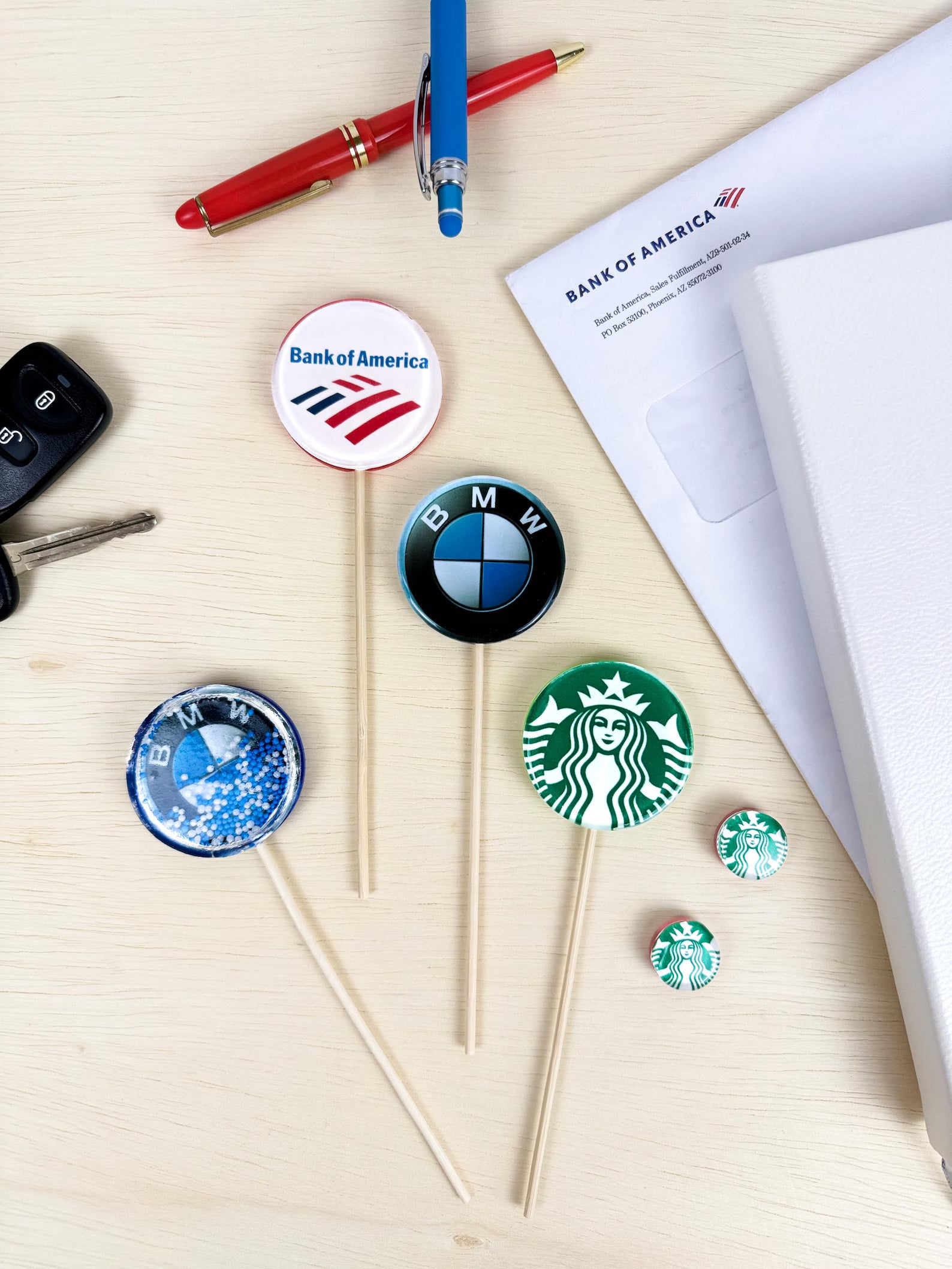 Custom Logo Lollipops