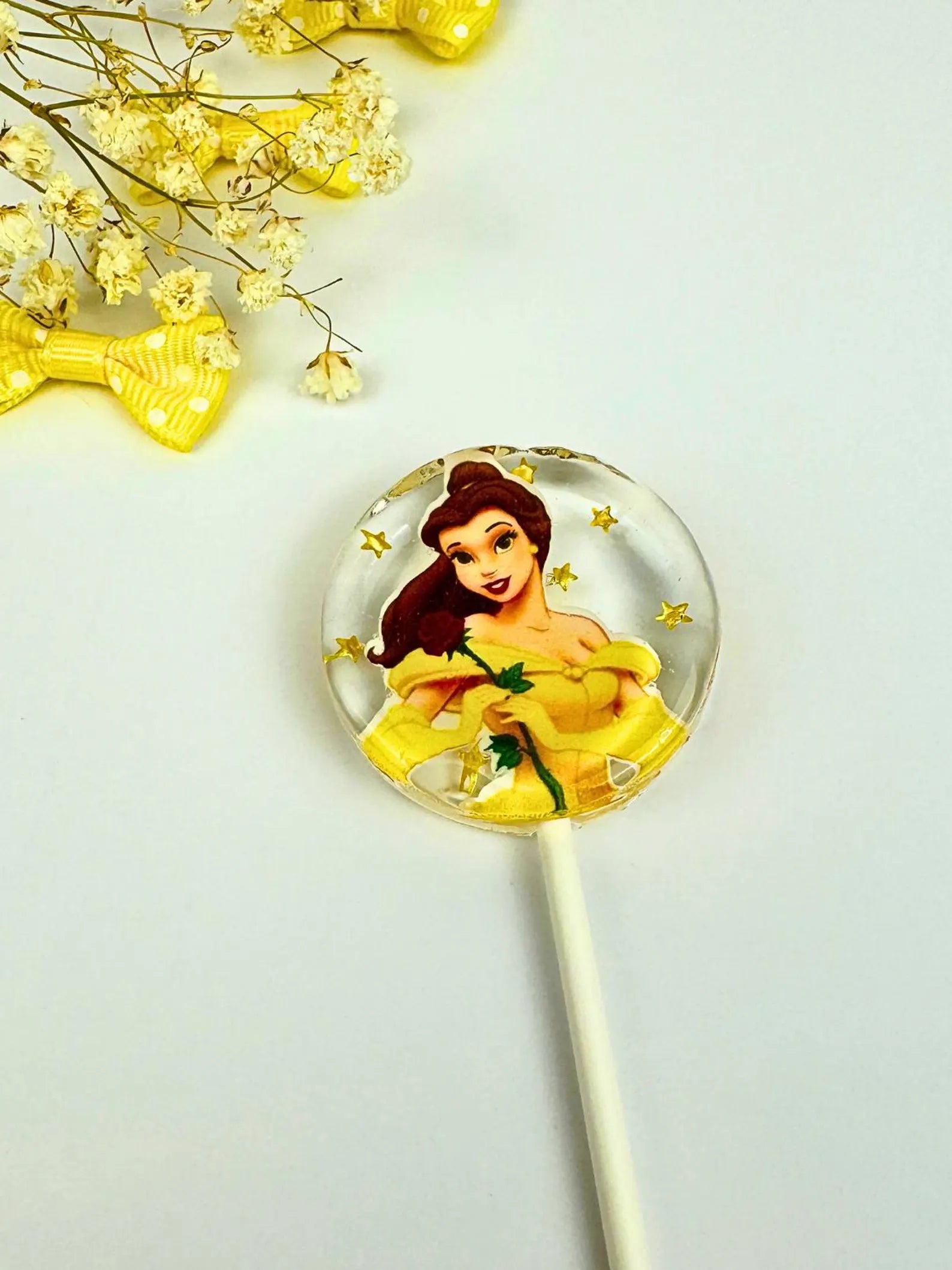 Princess Party Candy Favors for Kids, Custom Birthday Lollipops, Personalized Princess Treats for Toddlers, Girls Party Gifts, Royal Theme