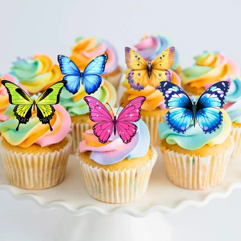 Edible Wafer Paper Butterflies