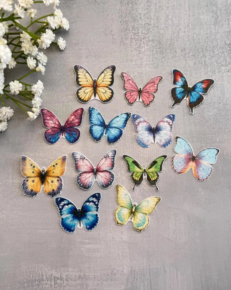 Edible Wafer Paper Butterflies