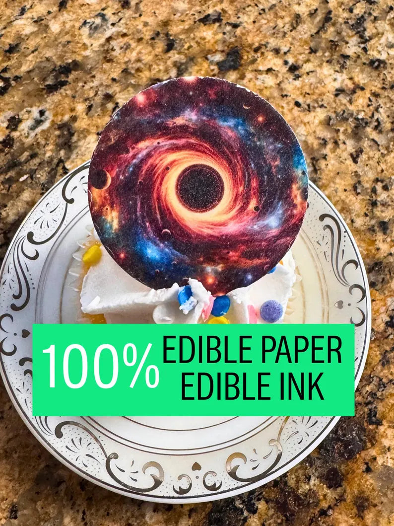 Pre-Cut Galaxy Cake Toppers