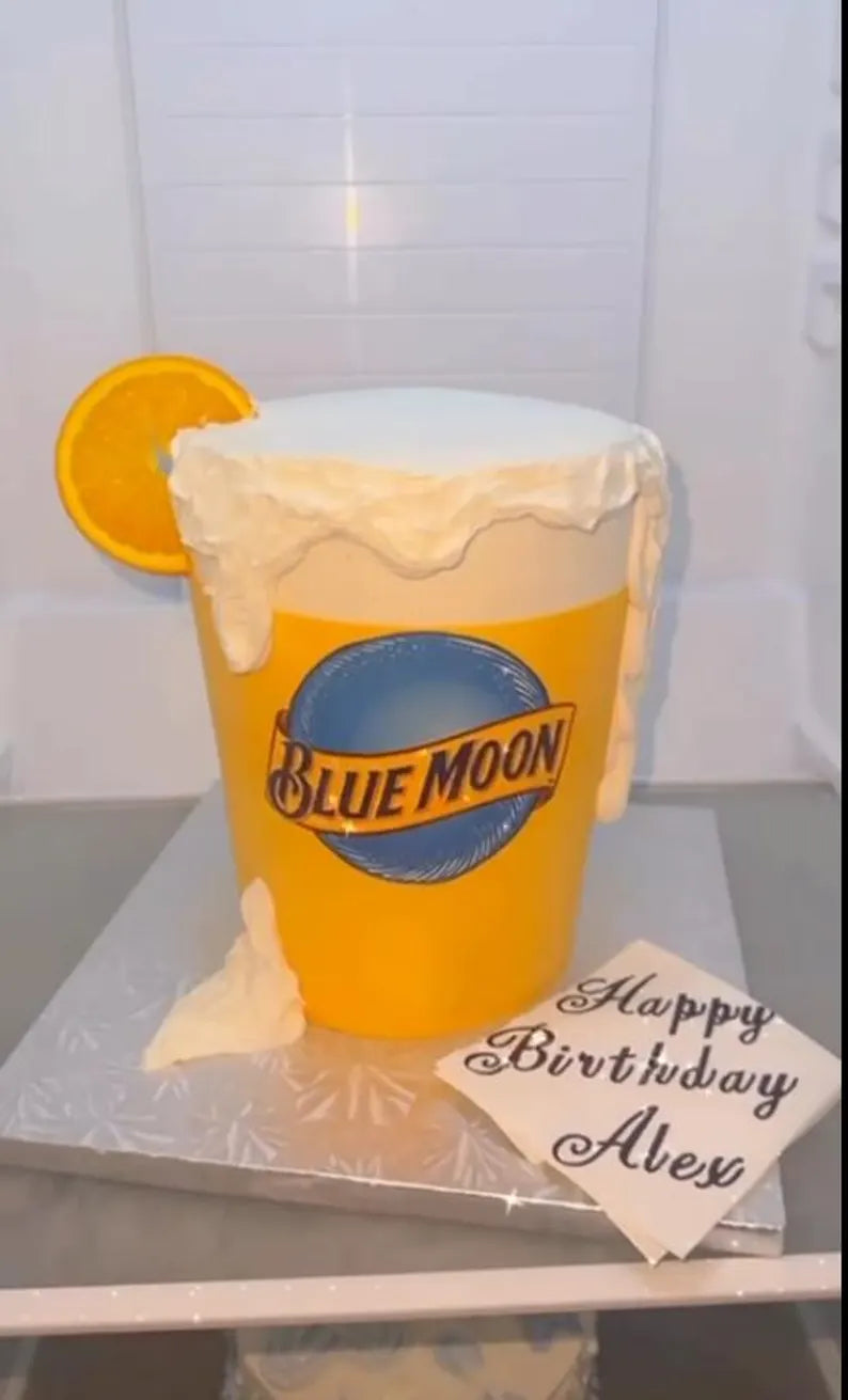 Custom Edible Photo Cake Topper