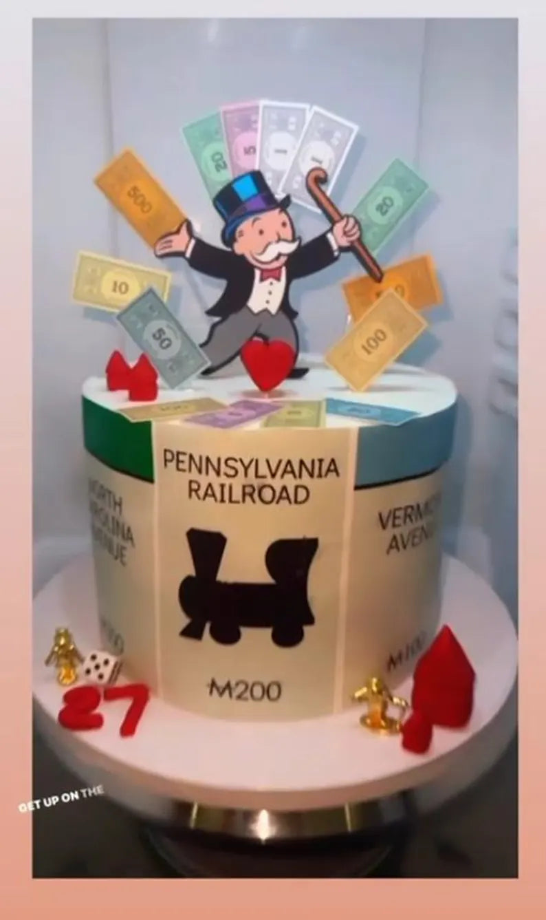 Custom Edible Photo Cake Topper